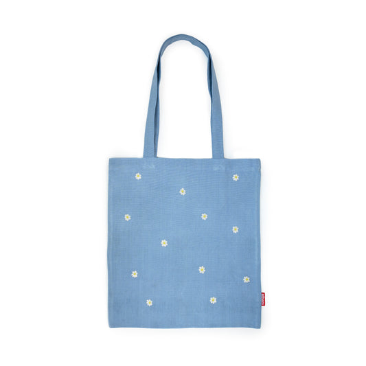 Embroidered tote bag