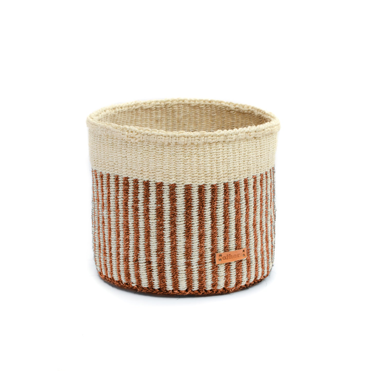 Sisal Basket Stripes